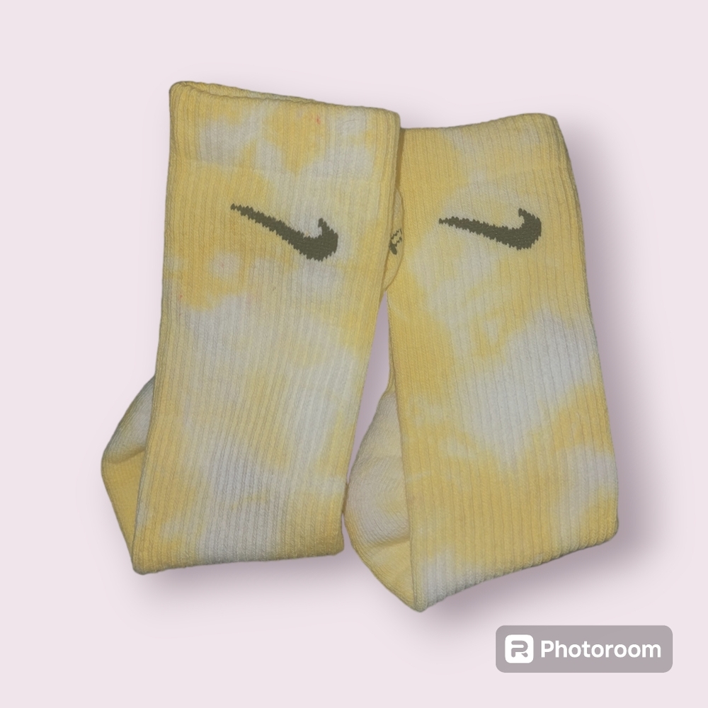 Tie dye Nike socks